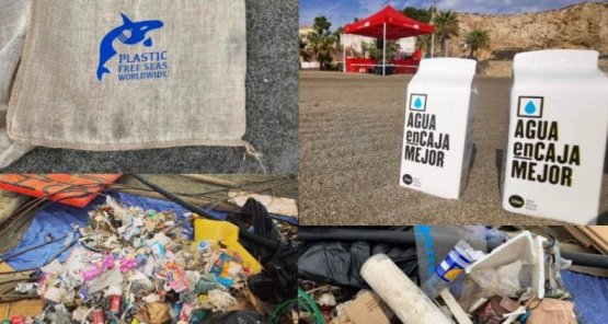 Reciclar material escolar - Limpieza de Málaga